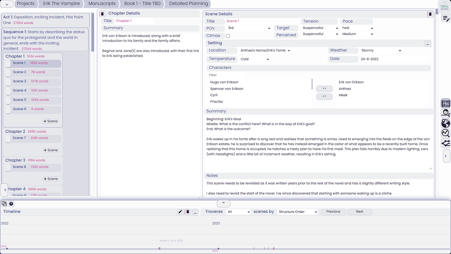 Novel Goggles Detailed Planning Features.
