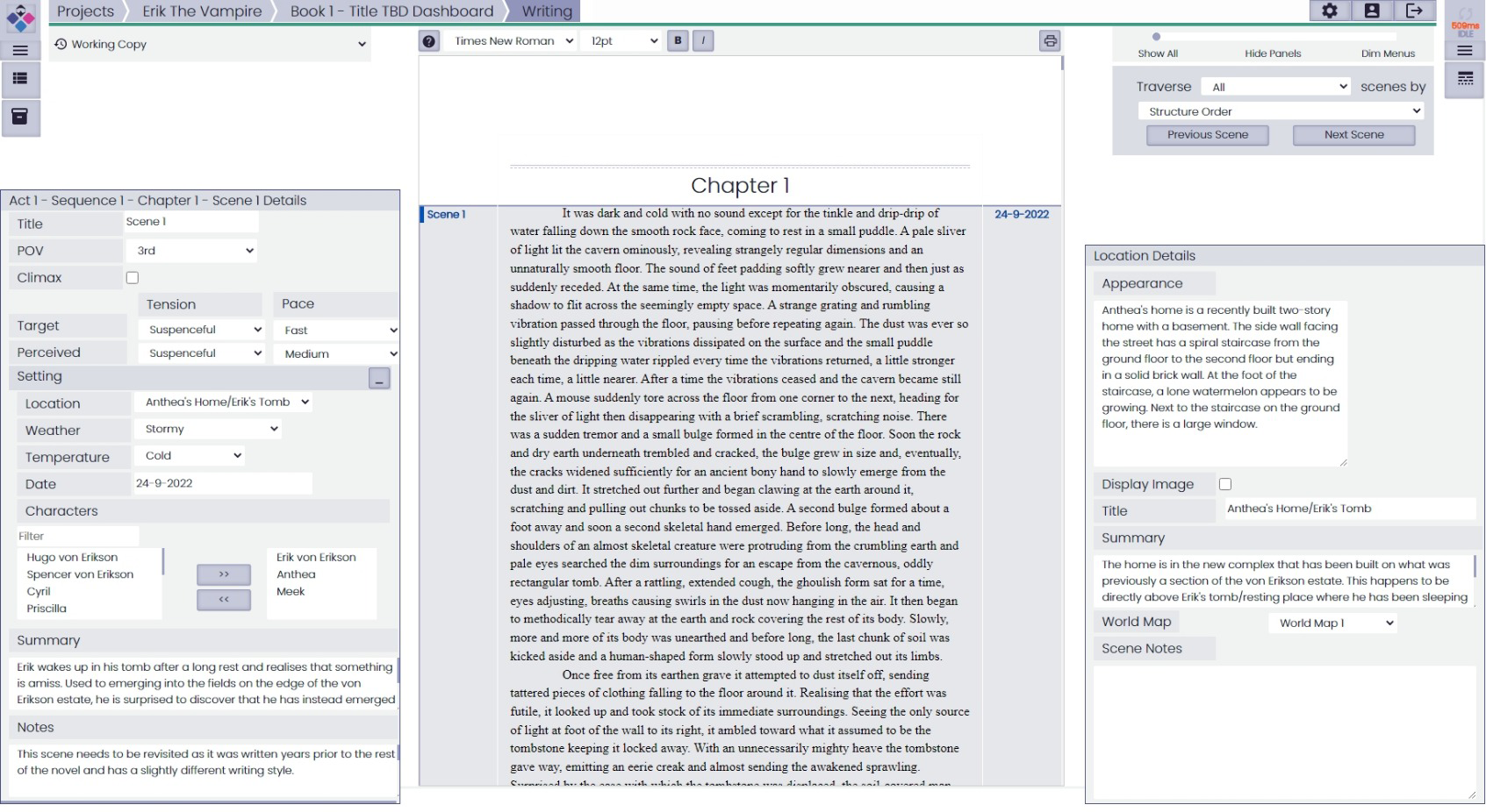 Novel Goggles Manuscript Editing Marketing Image