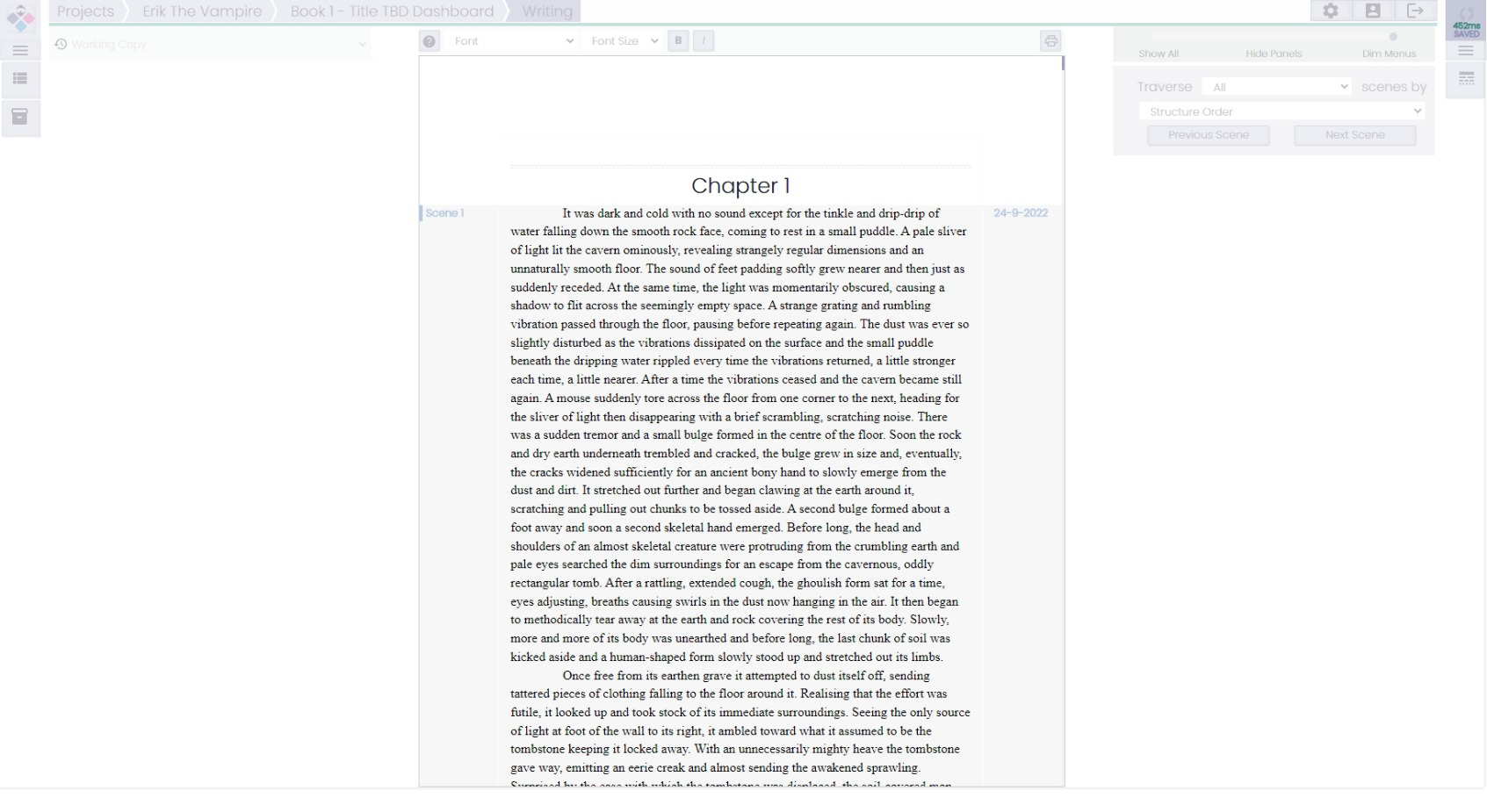 Novel Goggles Manuscript Focus Marketing Image